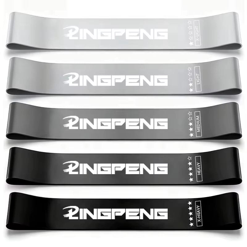 Different Resistance Bands Yoga Band Fitness Exercise Training Hip Tension Band Leg Squat Dance Elastic Loop Stretch Band