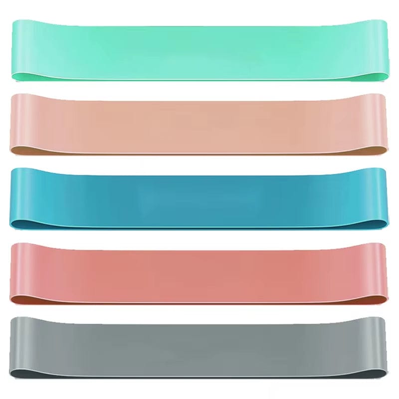 Different Resistance Bands Yoga Band Fitness Exercise Training Hip Tension Band Leg Squat Dance Elastic Loop Stretch Band