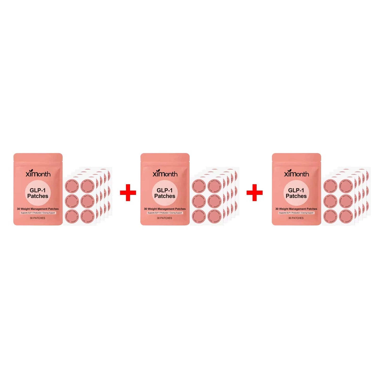 GLP-1 Patches for Body Shaping Fat Burning anti Cellulite Improve Stomach Control Appetite Increase Metabolism Weight Loss Patch