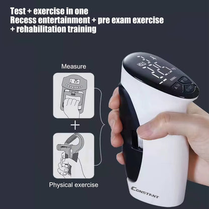 LED Digital Electronic Hand Grip Power Strength Trainer Tester