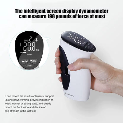 LED Digital Electronic Hand Grip Power Strength Trainer Tester