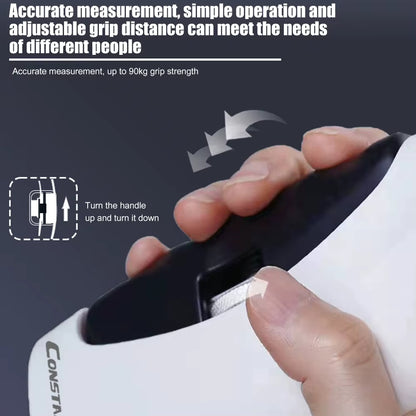 LED Digital Electronic Hand Grip Power Strength Trainer Tester