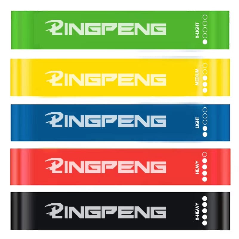 Different Resistance Bands Yoga Band Fitness Exercise Training Hip Tension Band Leg Squat Dance Elastic Loop Stretch Band